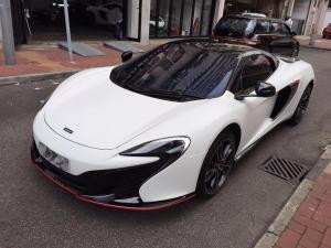 McLaren 650S Spyder Matte White by Impressive Wrap 2016 года